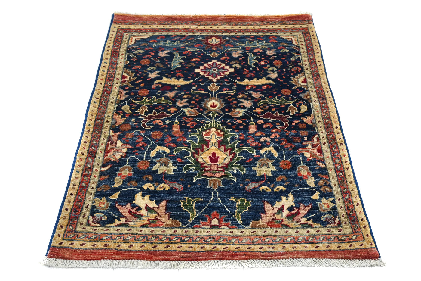 Chobi Afghan Rug – Indigo Botanical