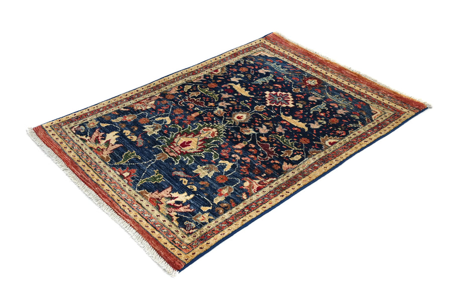 Chobi Afghan Rug – Indigo Botanical