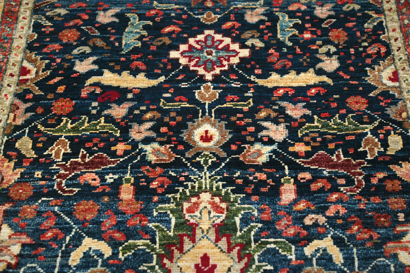 Chobi Afghan Rug – Indigo Botanical