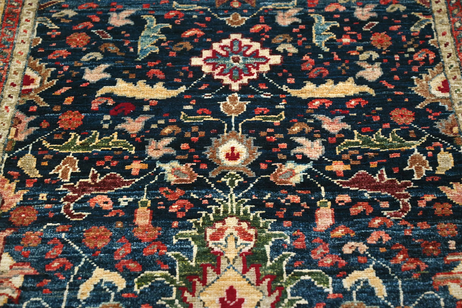 Chobi Afghan Rug – Indigo Botanical