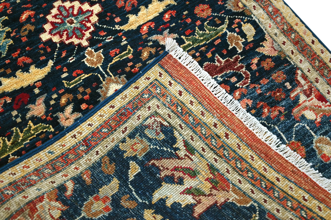 Chobi Afghan Rug – Indigo Botanical