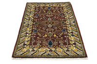 Chobi Afghan Rug – Maroon Vineyard