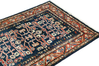 Chobi Afghan Rug – Cobalt Dynasty
