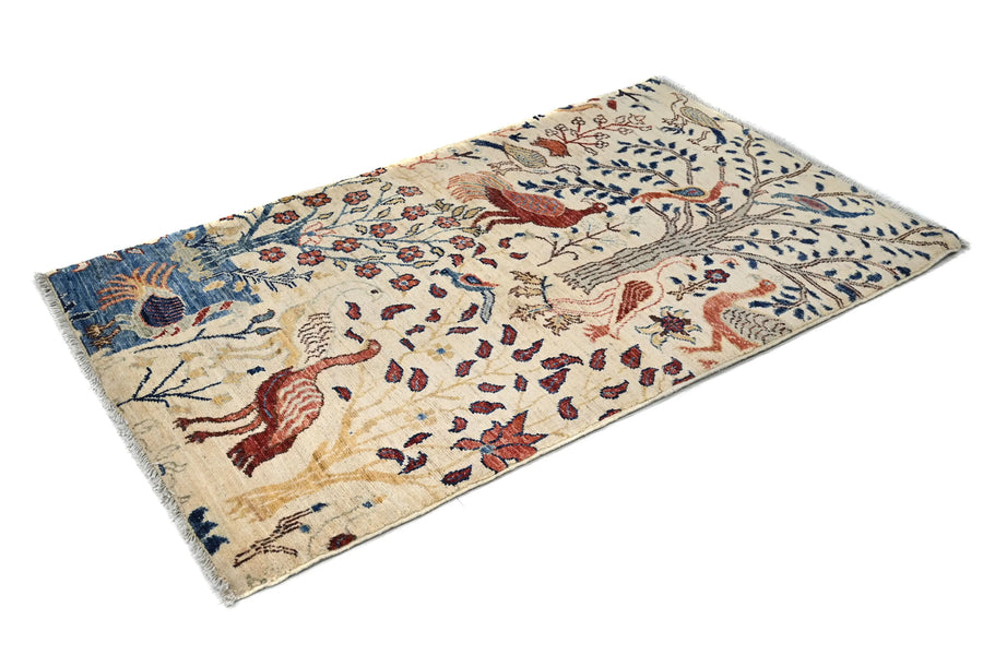 Afghan Chobi Rug, 76 x 130  cm