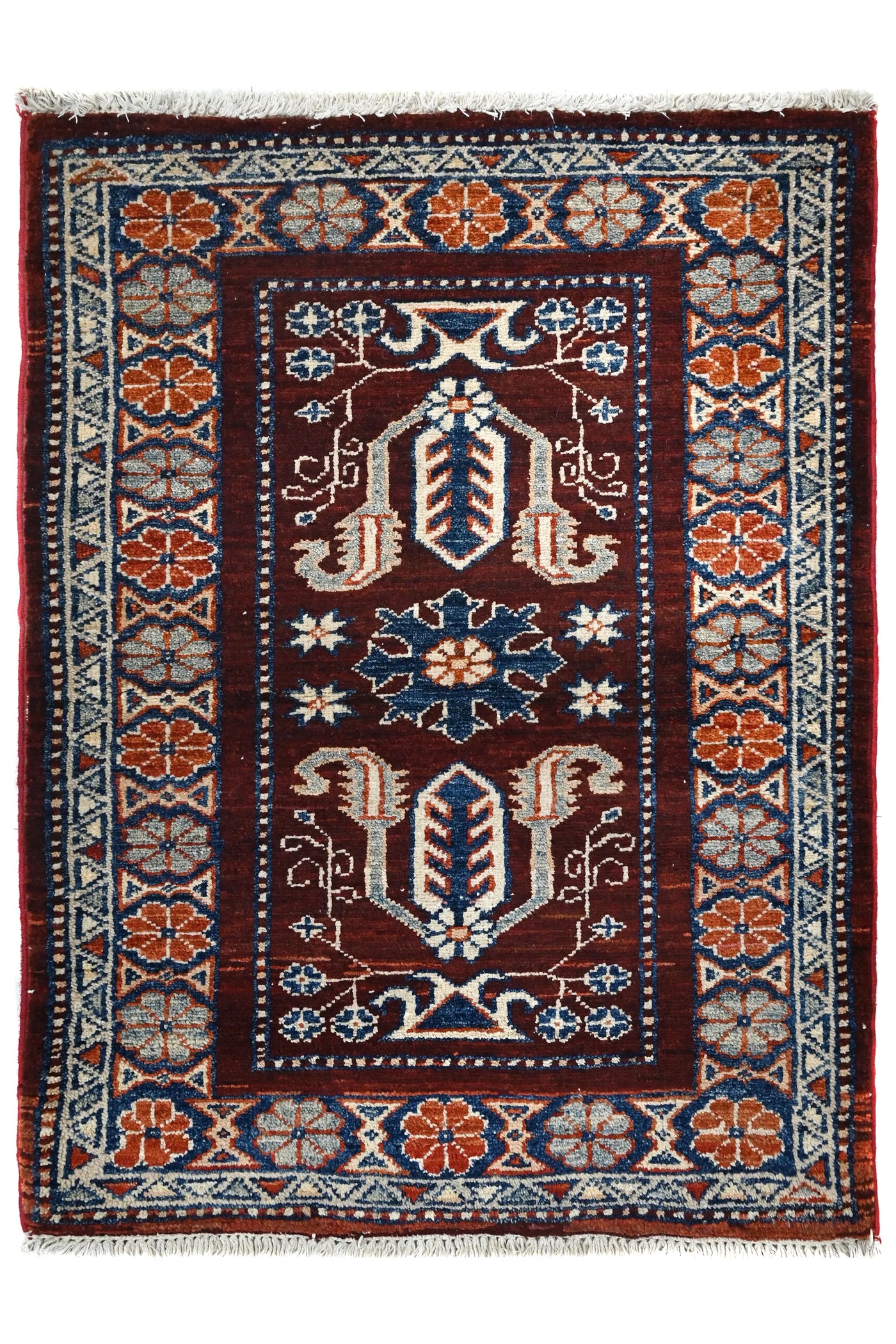 Chobi Afghan Rug – Midnight Star