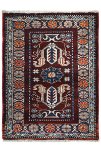 Chobi Afghan Rug – Mahogany Meadow