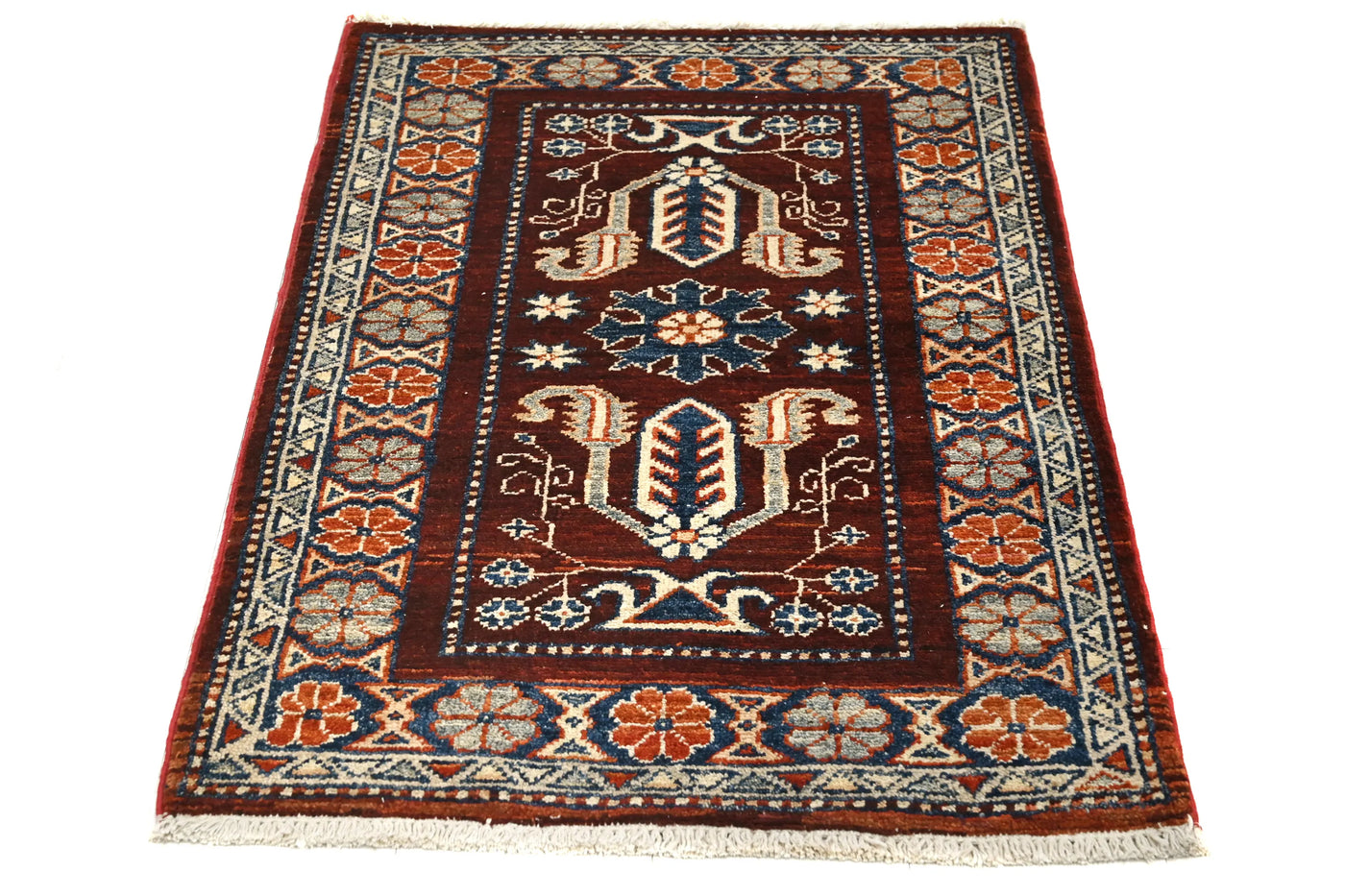 Chobi Afghan Rug – Midnight Star