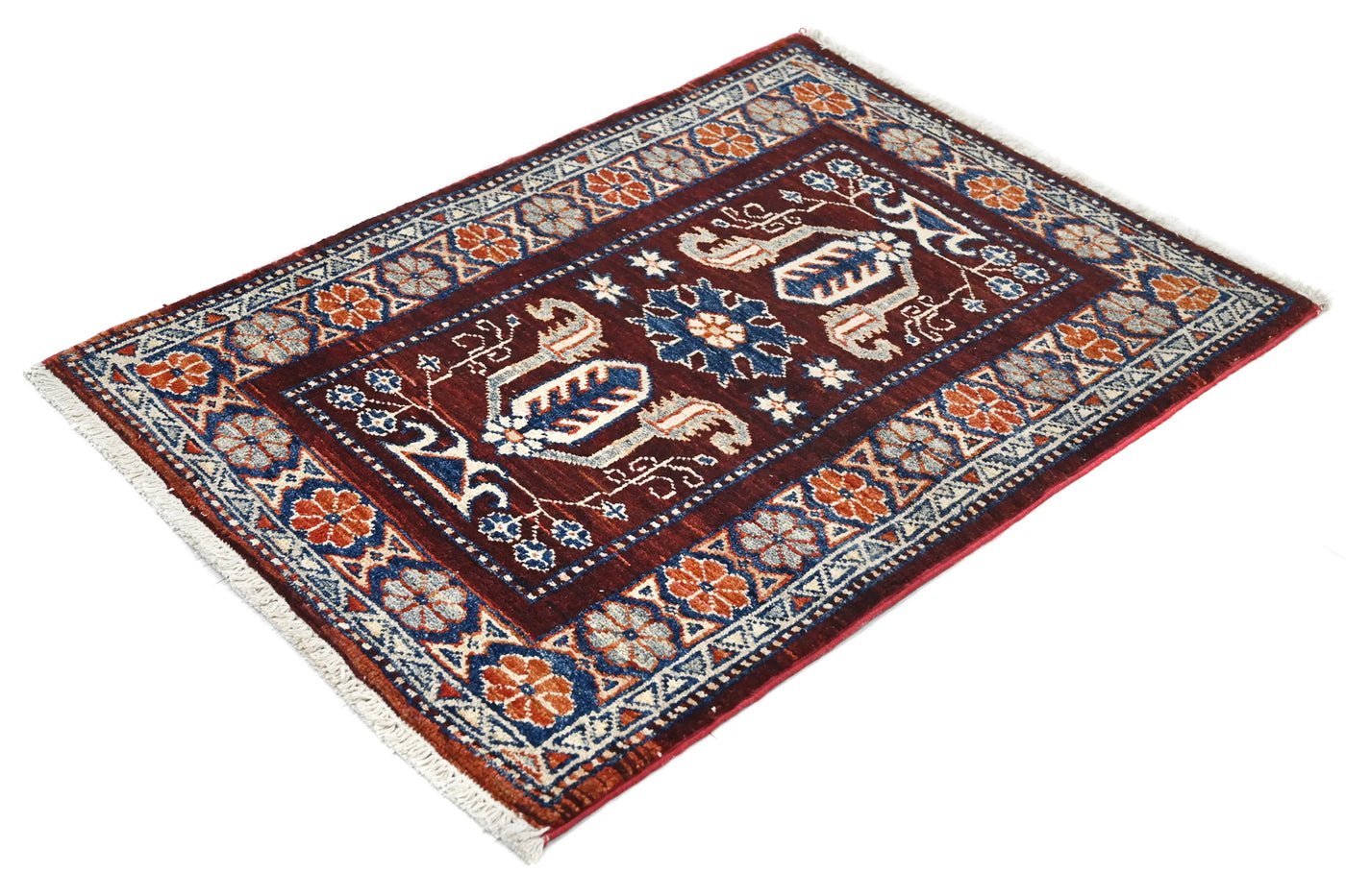 Chobi Afghan Rug – Midnight Star