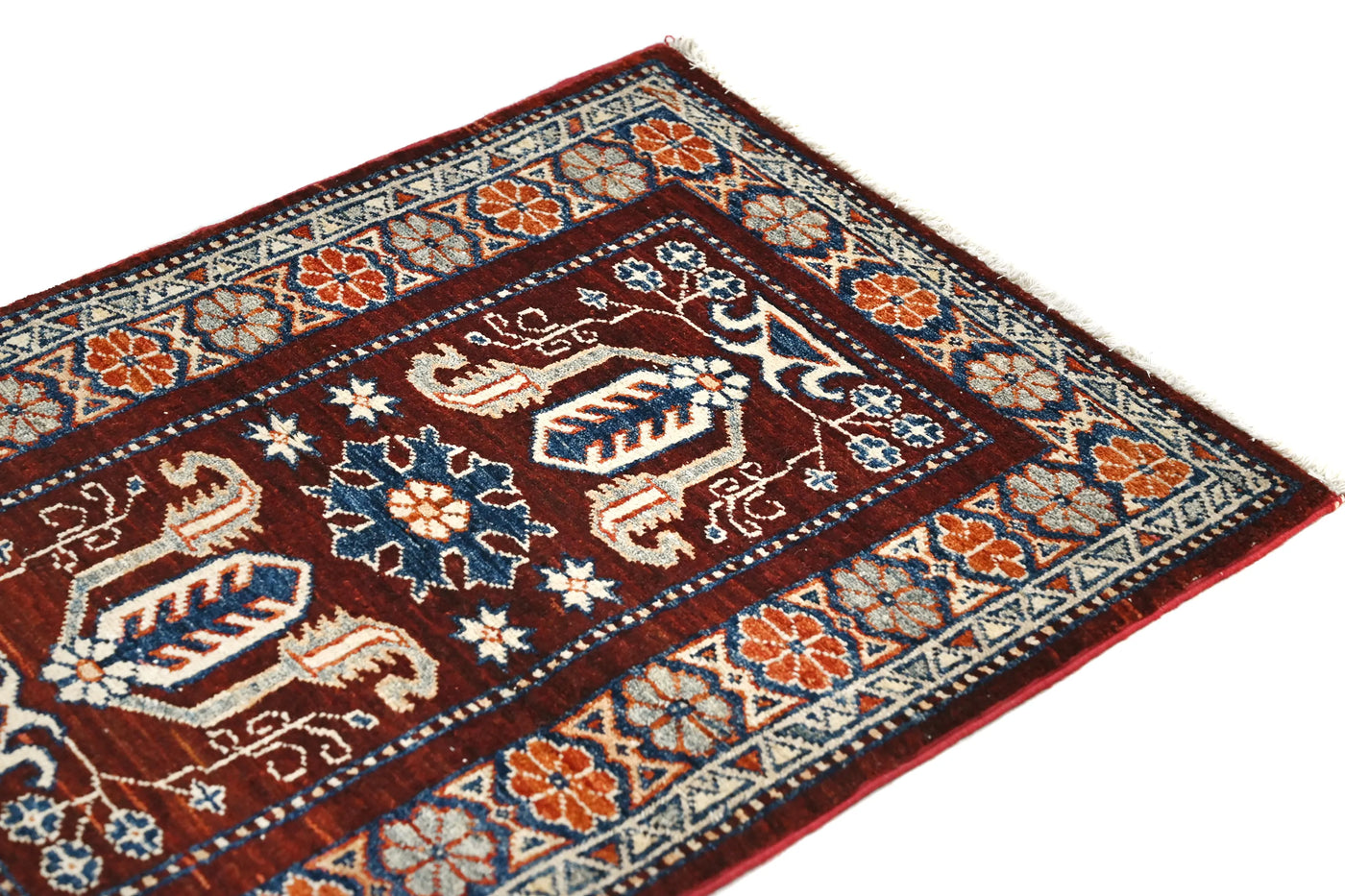 Chobi Afghan Rug – Midnight Star