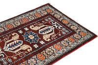 Chobi Afghan Rug – Mahogany Meadow