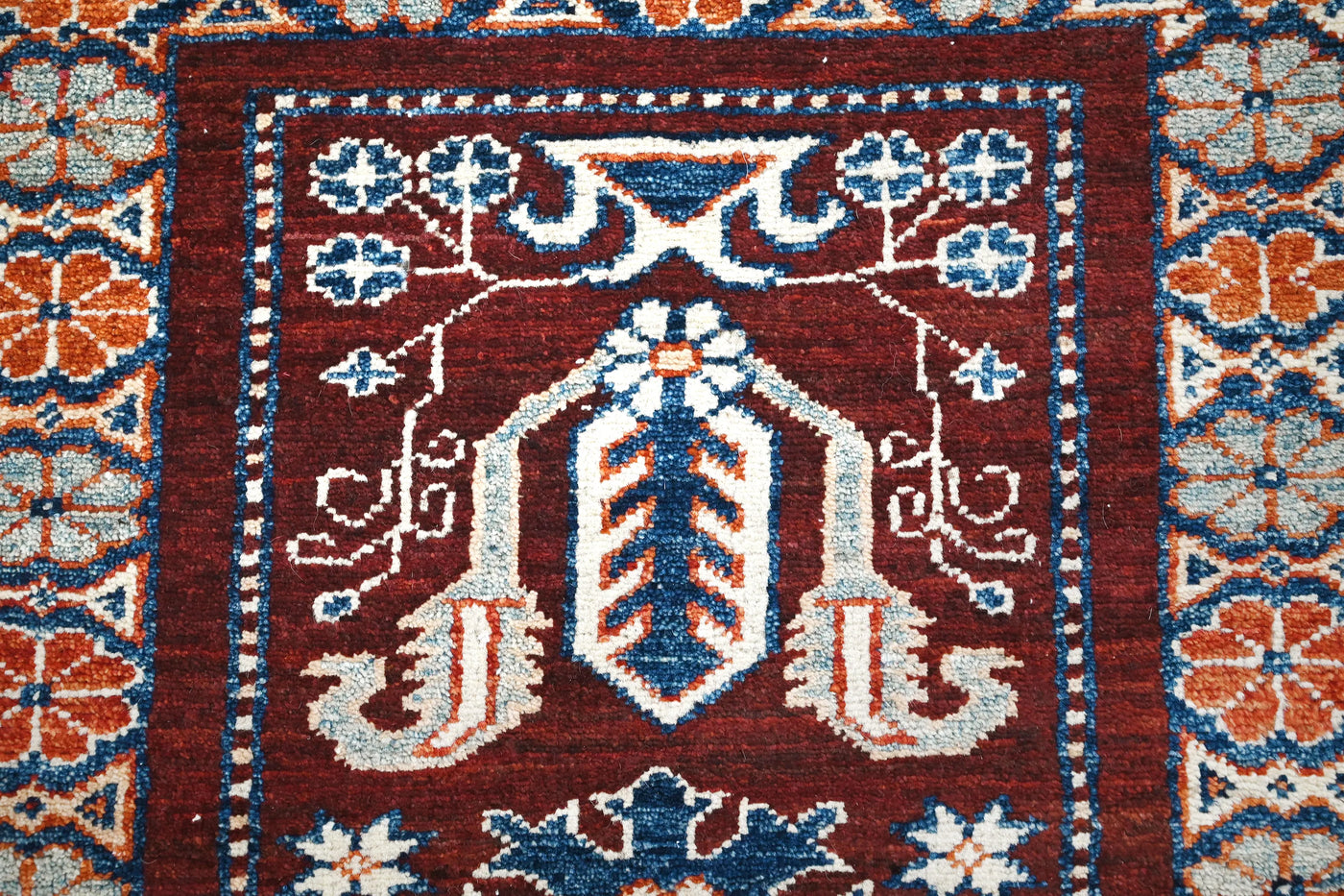 Chobi Afghan Rug – Midnight Star