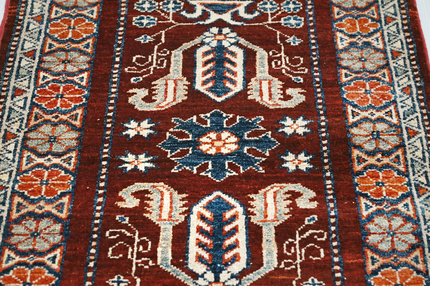 Chobi Afghan Rug – Midnight Star