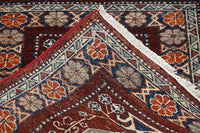 Chobi Afghan Rug – Mahogany Meadow