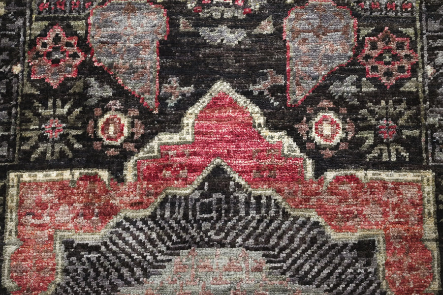 Chobi Afghan Rug – Onyx Medallion