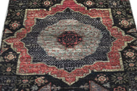Chobi Afghan Rug – Onyx Medallion