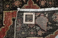 Chobi Afghan Rug – Onyx Medallion