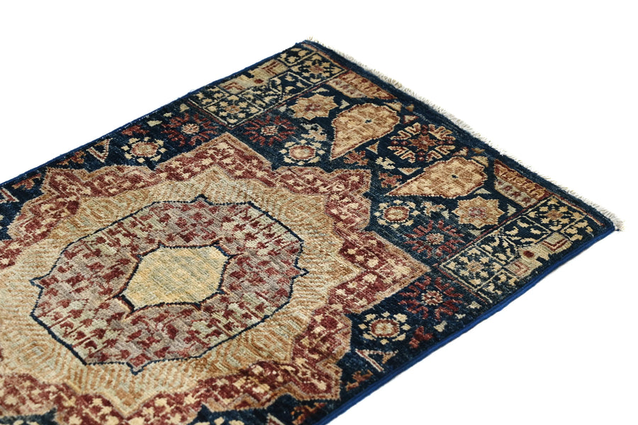 Chobi Afghan Rug – Azure Hearth