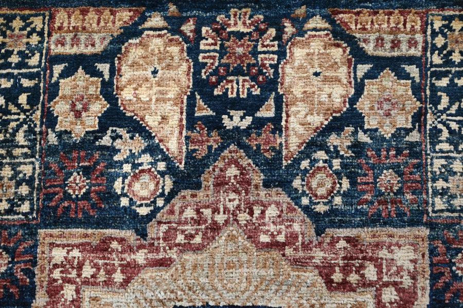 Chobi Afghan Rug – Azure Hearth