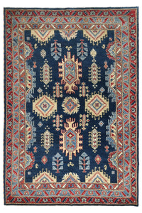 Chobi Afghan Rug – Sapphire Sanctuary