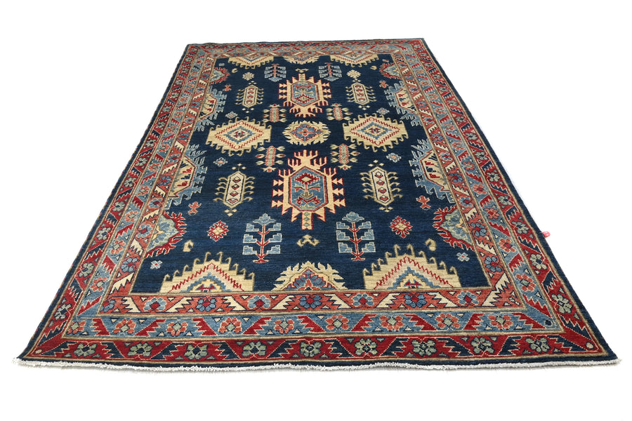 Chobi Afghan Rug – Sapphire Sanctuary