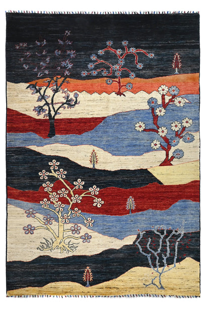 Afghan Chobi Rug, 195 x 288 cm