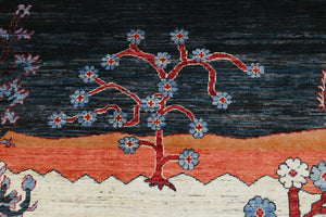 Afghan Chobi Rug, 195 x 288 cm