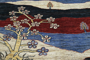 Afghan Chobi Rug, 195 x 288 cm