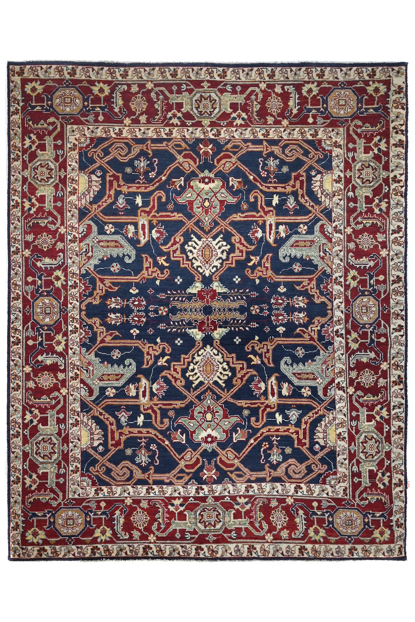 Chobi Afghan Rug – Carmine Trellis
