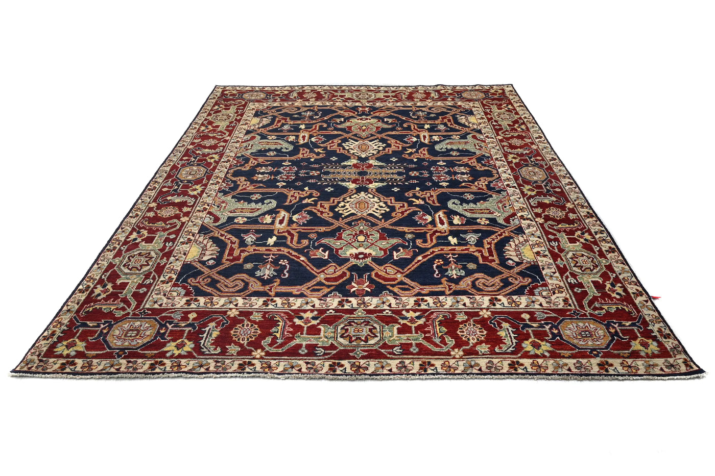 Chobi Afghan Rug – Carmine Trellis