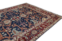 Chobi Afghan Rug – Indigo Imperial