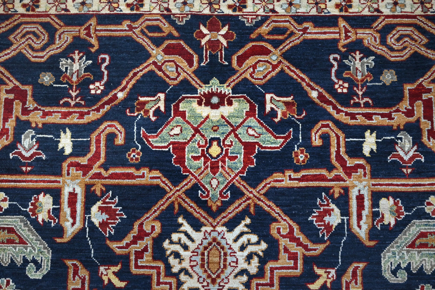 Chobi Afghan Rug – Carmine Trellis