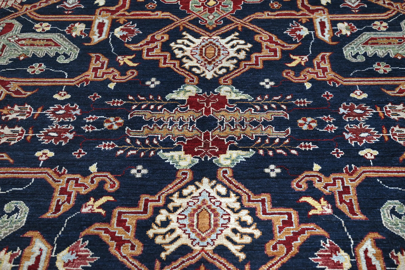 Chobi Afghan Rug – Carmine Trellis