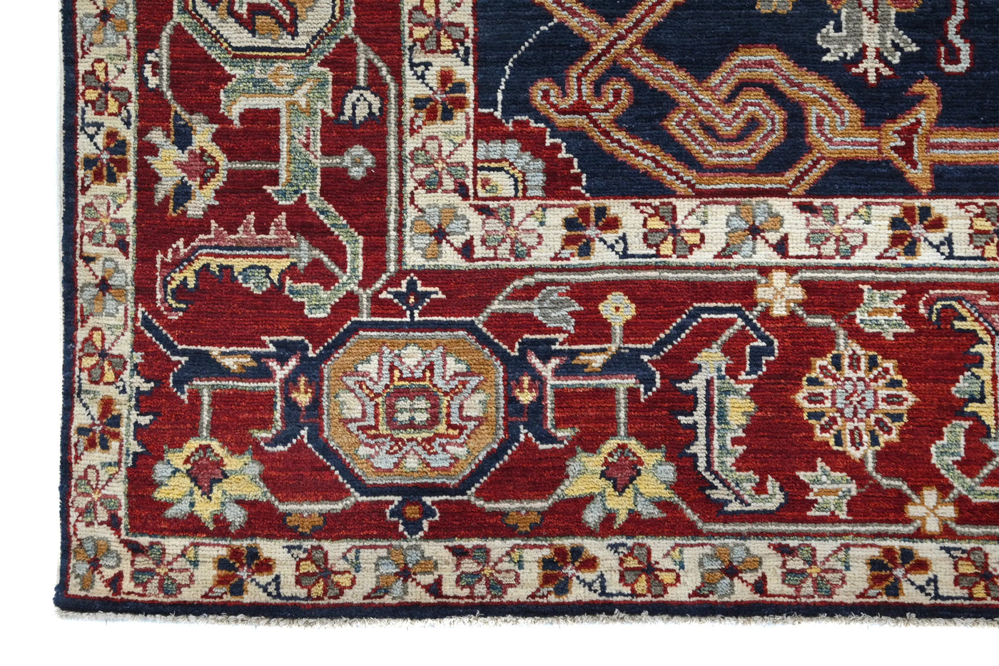Chobi Afghan Rug – Carmine Trellis