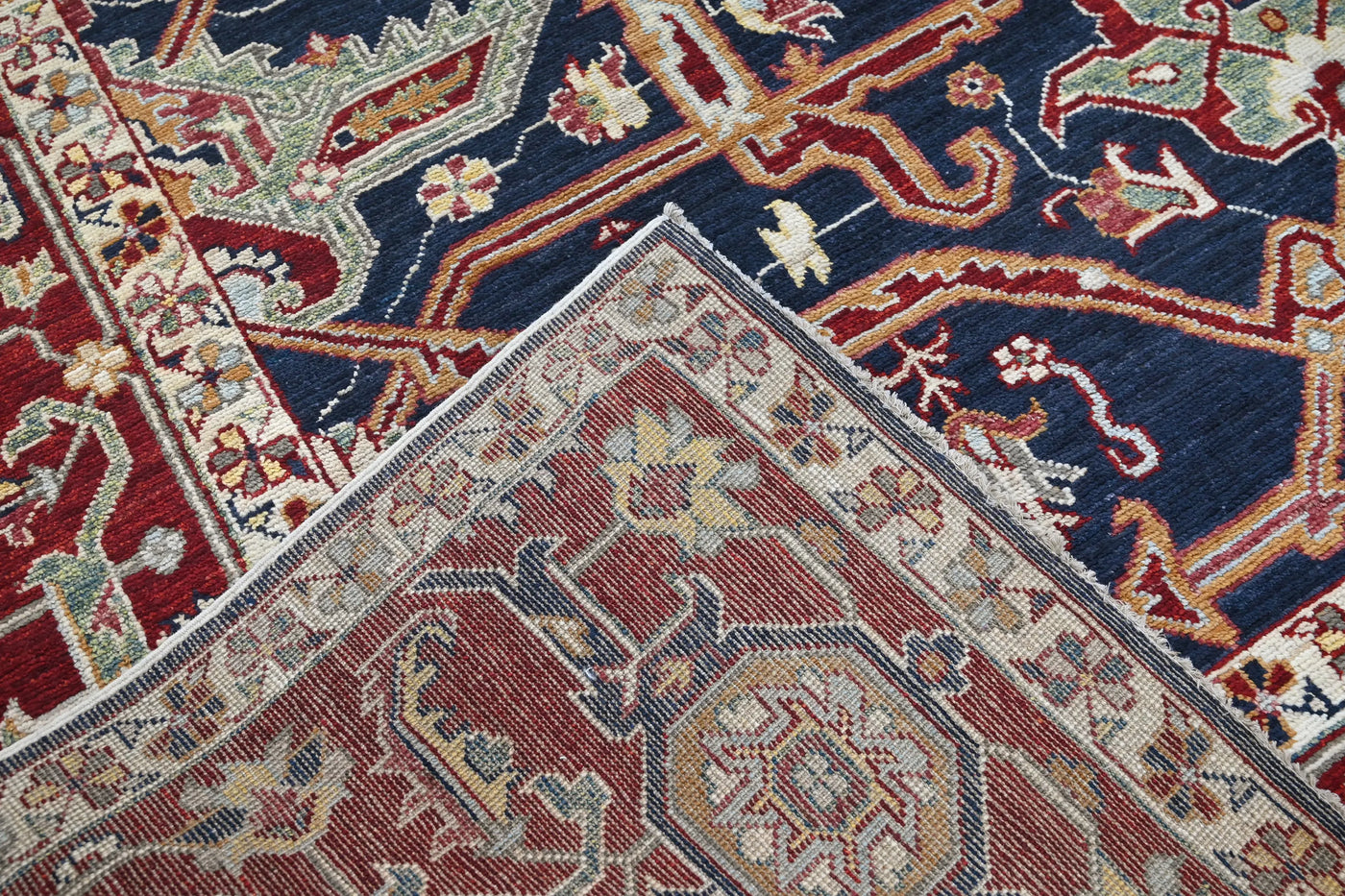 Chobi Afghan Rug – Carmine Trellis