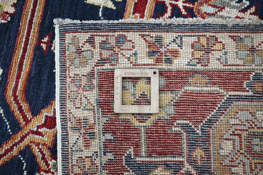 Chobi Afghan Rug – Indigo Imperial
