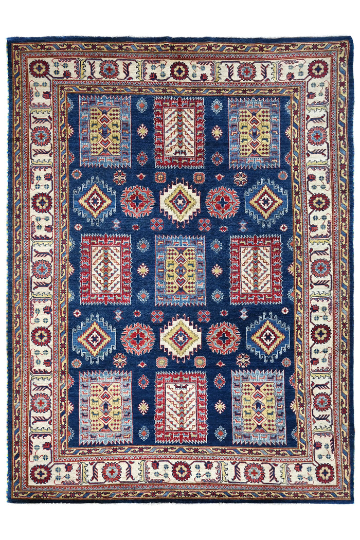 Chobi Afghan Rug – Ocean Constellation