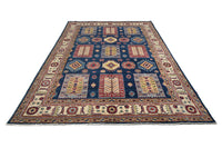 Chobi Afghan Rug – Cobalt Courtyard
