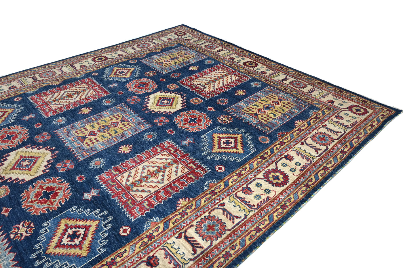Chobi Afghan Rug – Ocean Constellation