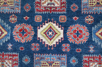 Chobi Afghan Rug – Cobalt Courtyard