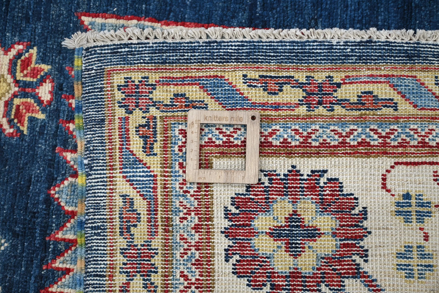 Chobi Afghan Rug – Ocean Constellation