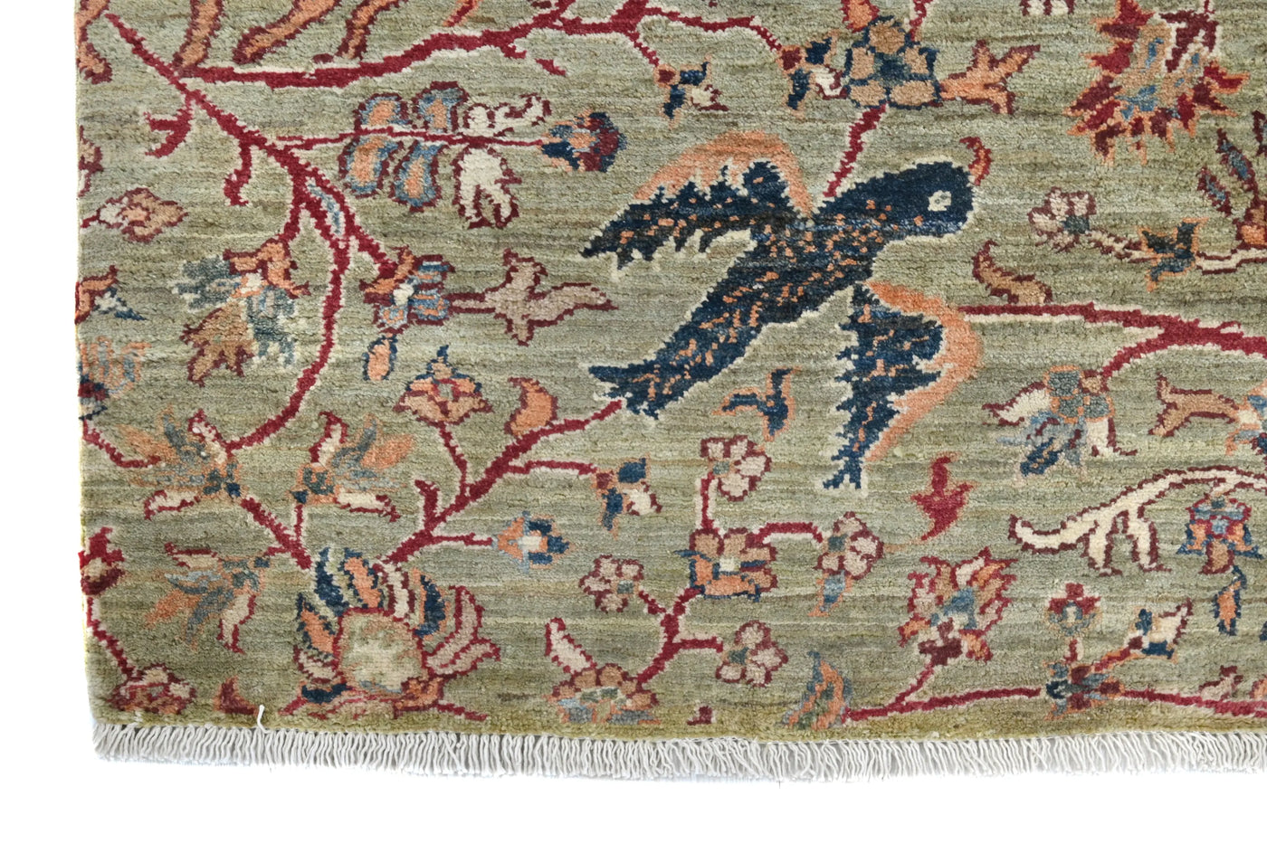 Chobi Afghan Rug – Forest Blossom