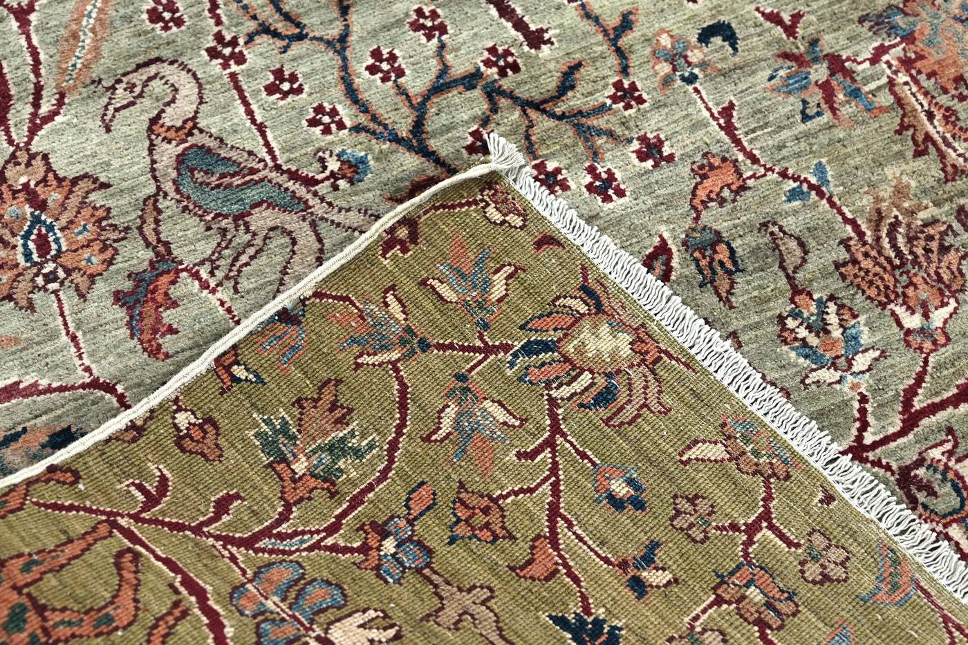 Chobi Afghan Rug – Forest Blossom