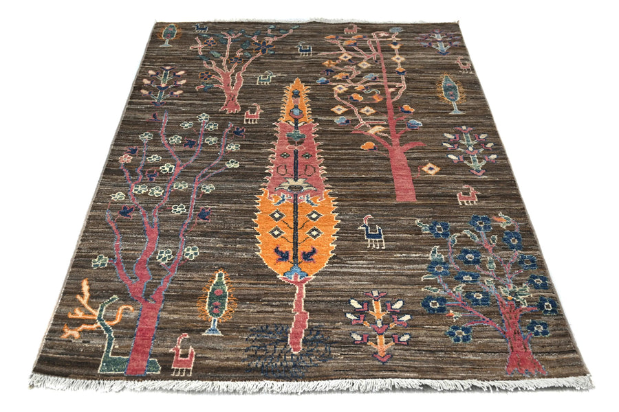 Chobi Afghan Rug – Amber Grove