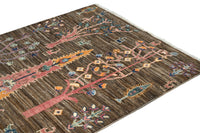 Chobi Afghan Rug – Amber Grove
