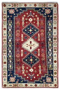 Chobi Afghan Rug – Crimson Citadel