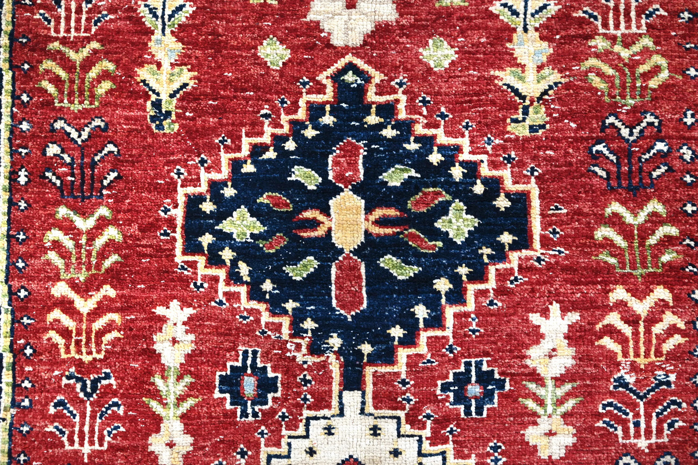 Chobi Afghan Rug – Pearl Frame