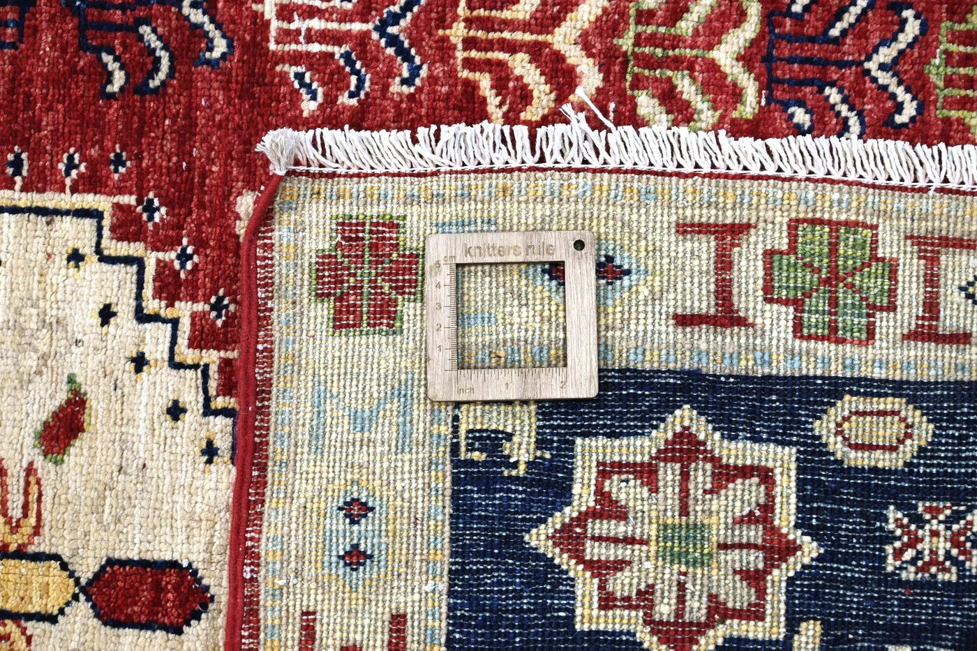 Chobi Afghan Rug – Pearl Frame
