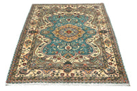 Chobi Afghan Rug – Turquoise Haven