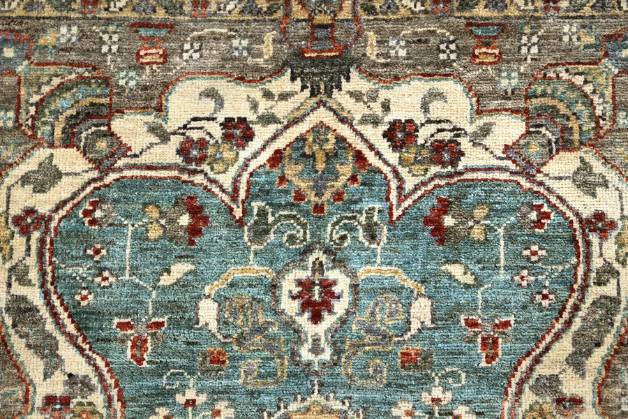 Chobi Afghan Rug – Turquoise Haven