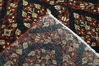 Chobi Afghan Rug – Obsidian Trellis